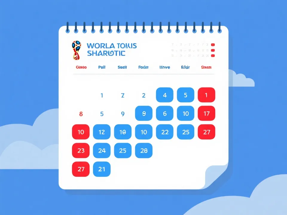 世界杯赛程与预测导读信息图