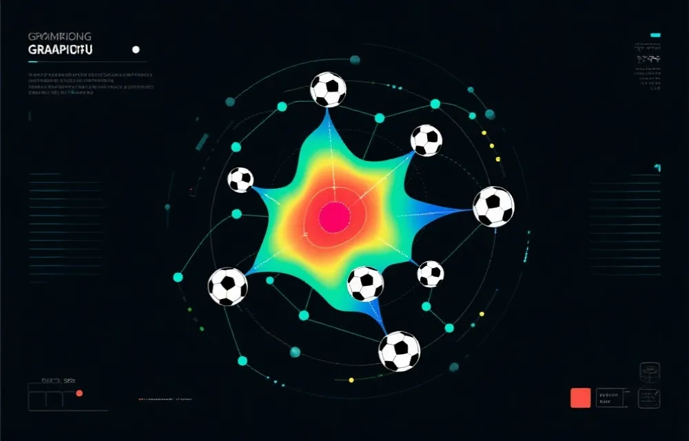 球队数据与传球网络示意图