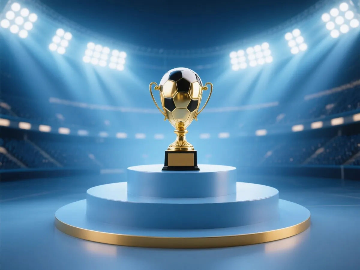 决赛周与奖杯示意图